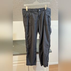 Marmot Charcoal Utility Roll-Up Pants - sz 12
